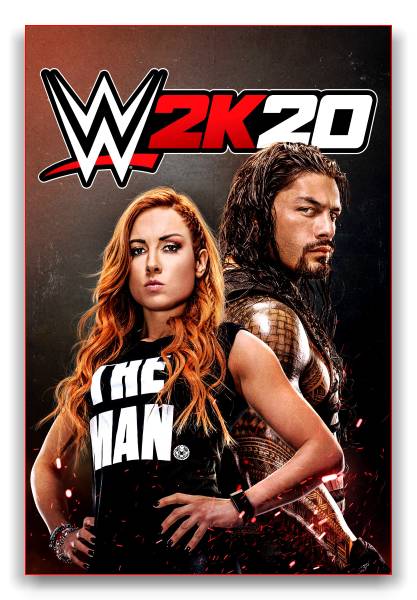 WWE 2K20 Deluxe Edition обложка