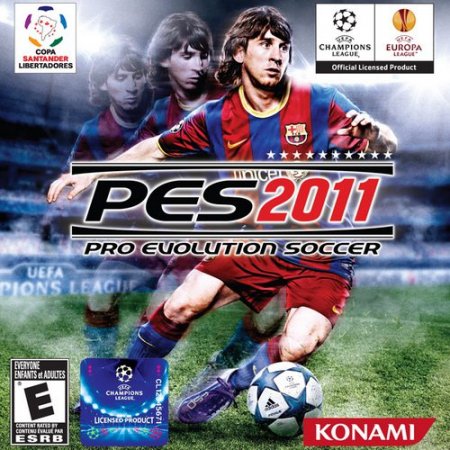 Pro Evolution Soccer 2011 обложка