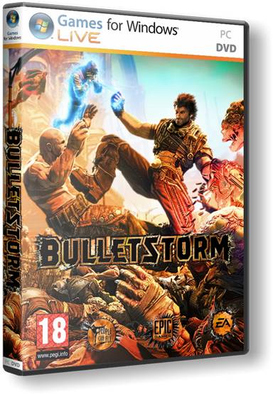 Bulletstorm обложка