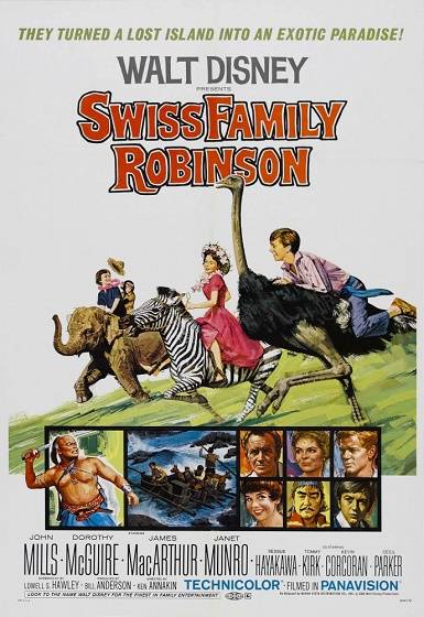 Швейцарская семья Робинзонов / Swiss Family Robinson обложка