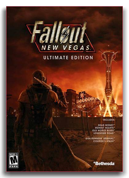 Fallout: New Vegas обложка