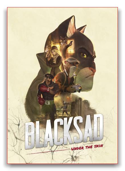 Blacksad: Under the Skin обложка