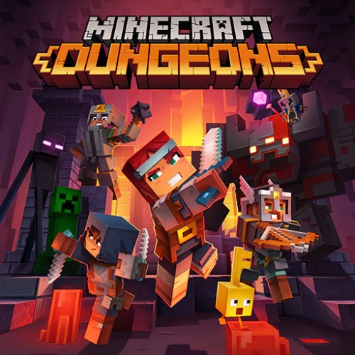 Minecraft Dungeons обложка