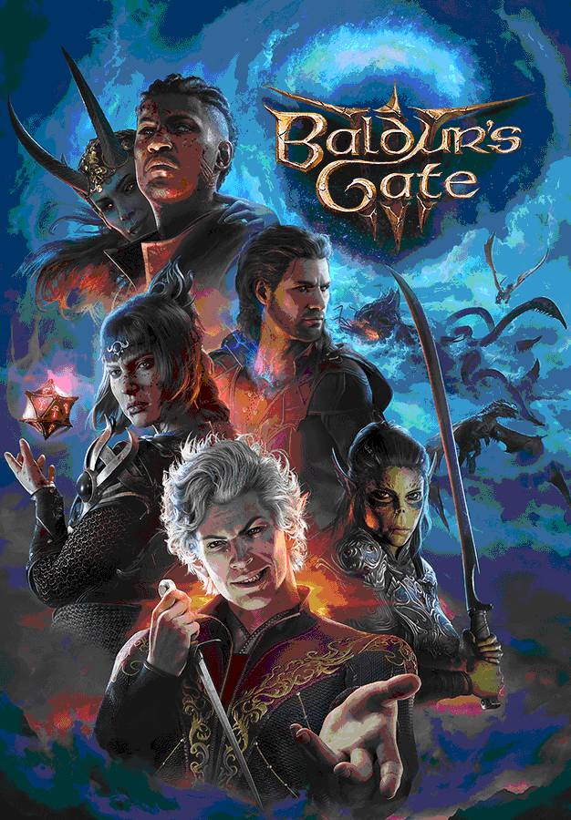 Baldur's Gate III обложка