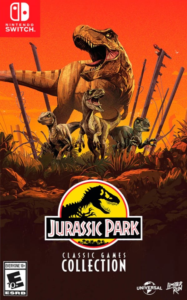 Jurassic Park Classic Games Collection обложка