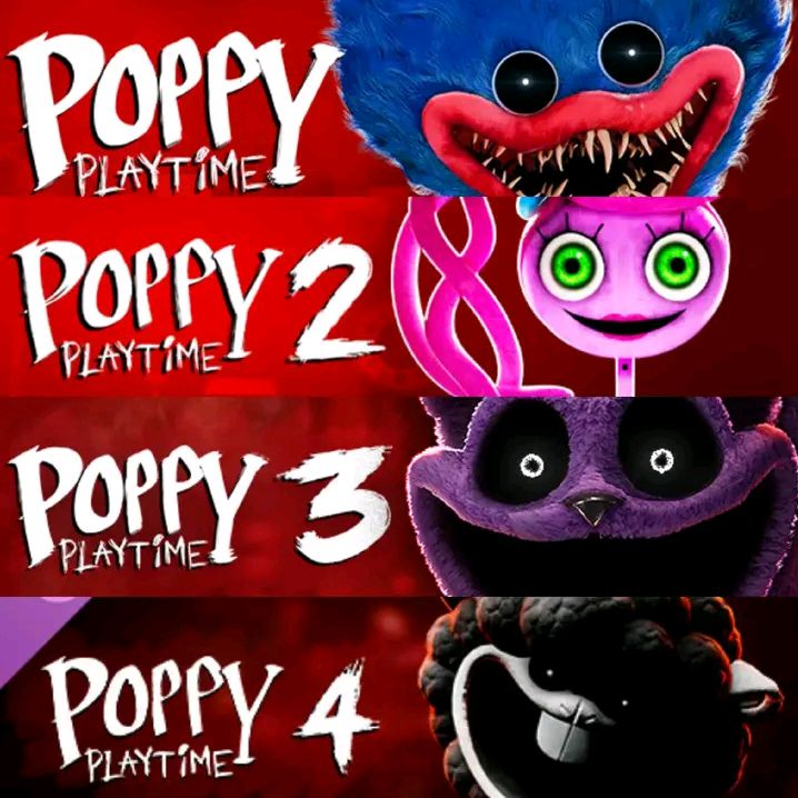 Poppy Playtime: Chapters 1-4